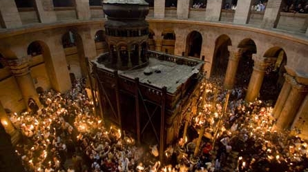 Biserica Sfântului Mormânt din Ierusalim.