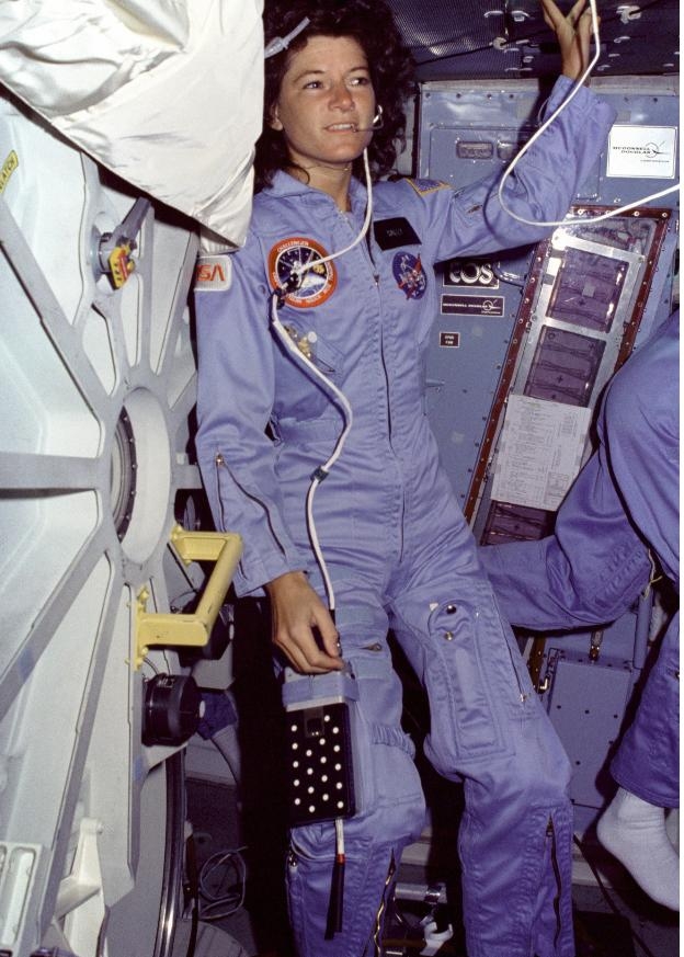 Sally Ride pe naveta Challenger