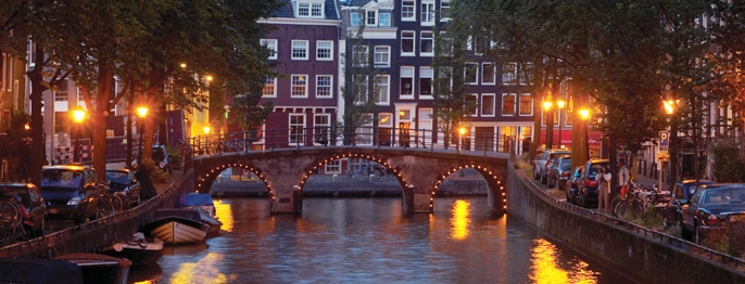 Amsterdam seara