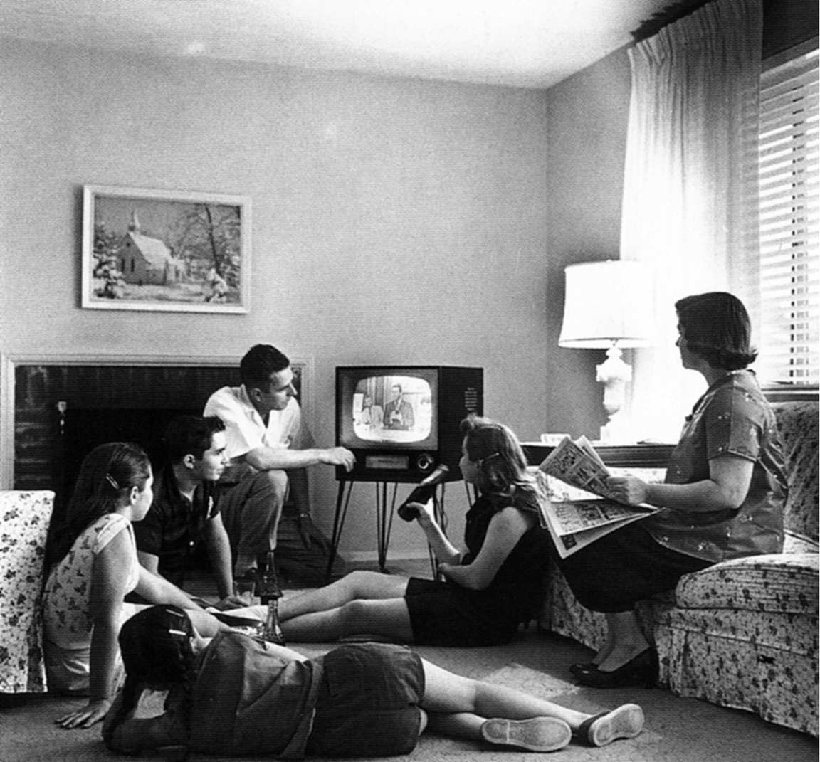 Televizor în 1958