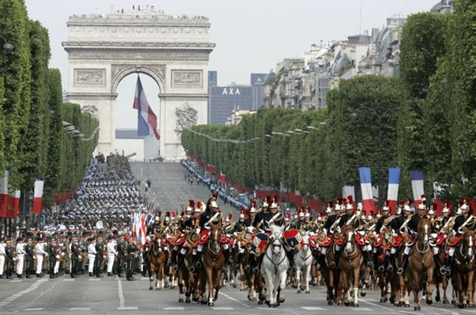 Parada militară de 14 iulie Ziua Franţei