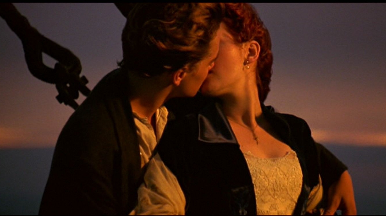 Sărut din filmul Titanic