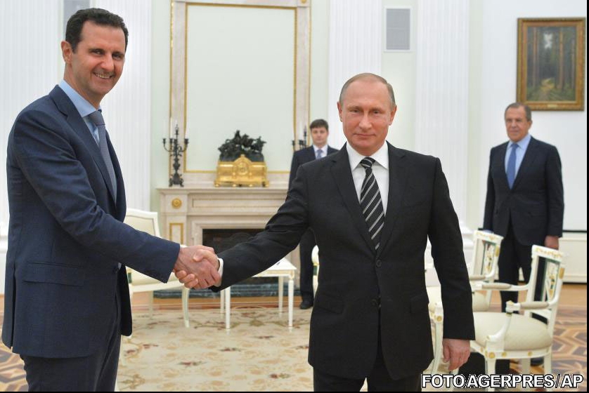 Vladimir Putin şi Bashar al-Assad