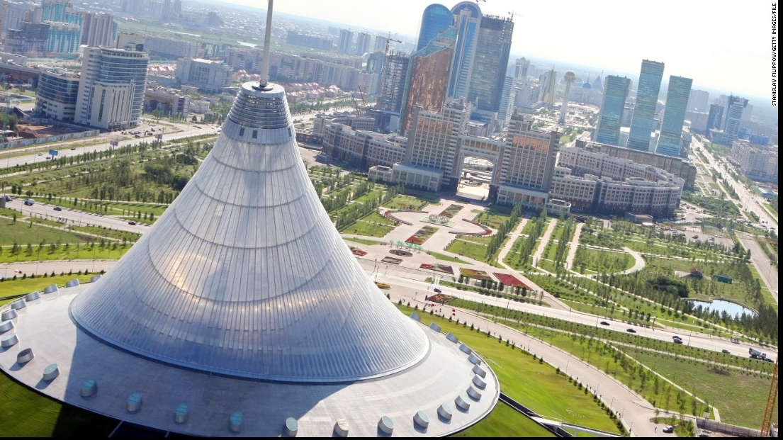 Grădina botanică Astana Kazahstan