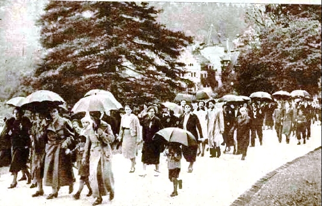 1938 funeralii Regina Maria la Castelul Peleş