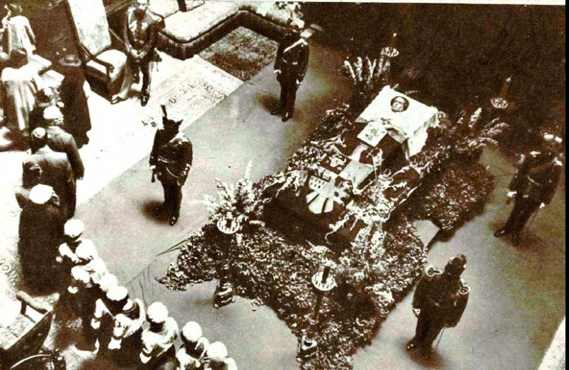 1938 funeralii Regina Maria Castelul Peleş