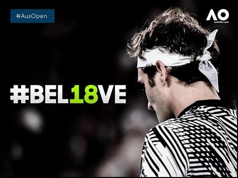Roger Federer al 18-lea trofeu de Grand Slam