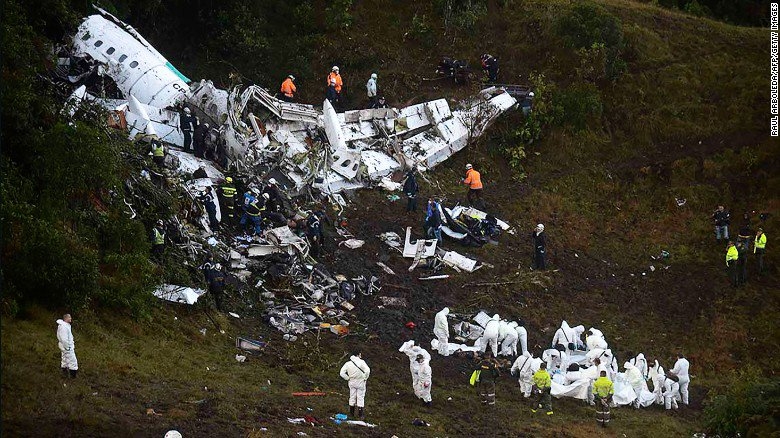 Accidentul aviatic din Columbia