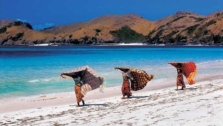 Plaja din insula Lombok