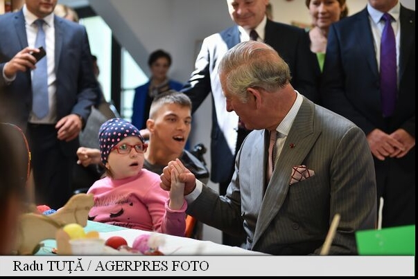 Prințul Charles a vizitat Hospice Casa Speranței