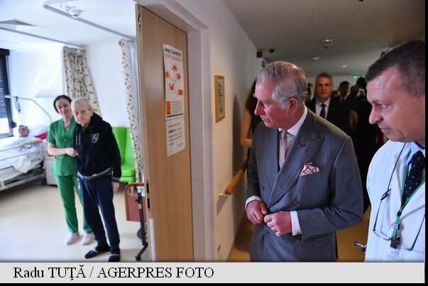 Prințul Charles a vizitat Hospice Casa Speranței