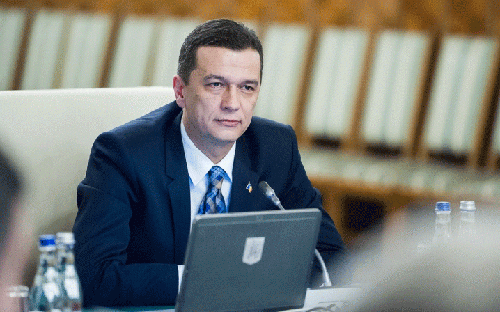 Premierul Sorin Grindeanu