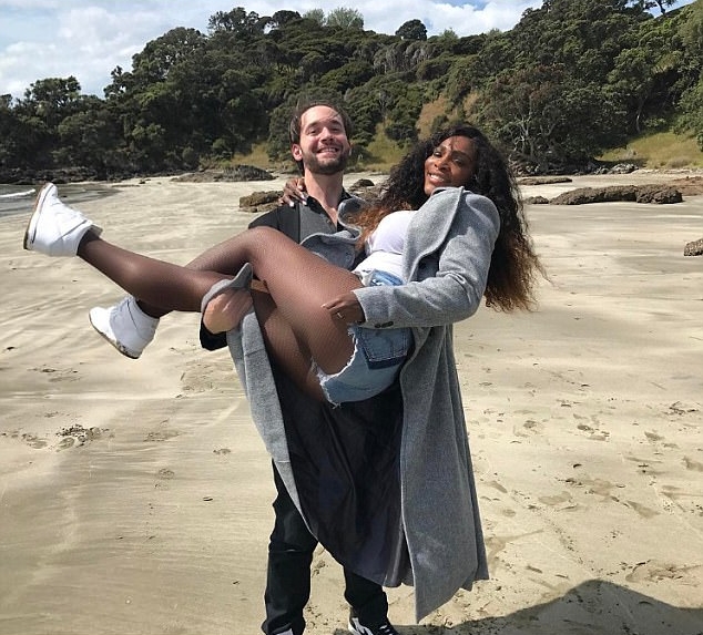 Serena Williams și logodnicul ei Alexis Ohanian