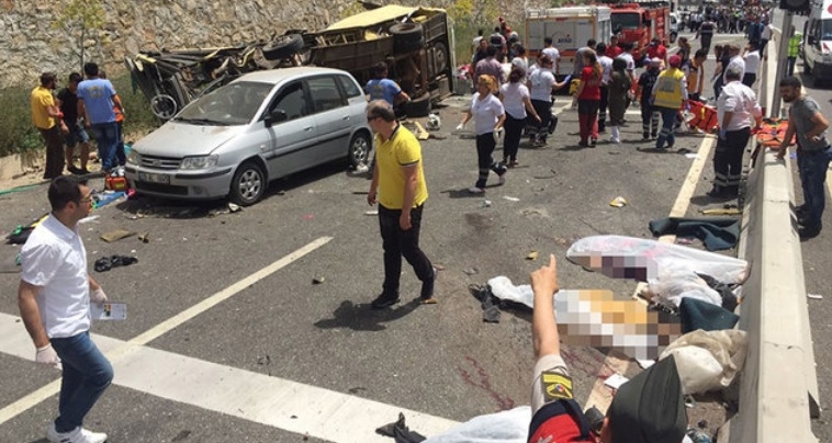 Accident de autocar în Turcia
