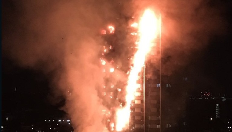 Incendiu la Londra #NorthKesington