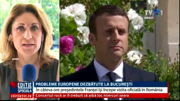 Mihaela Antoche despre vizita lui Emmanuel Macron în România