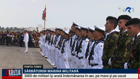 Ziua Marinei Române sărbătorită la Constanța