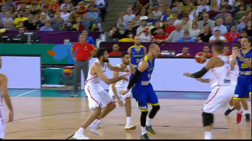 Eurobasket. România-Spania