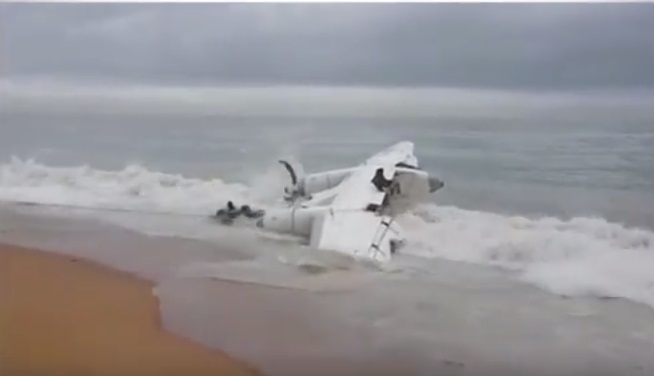 Avion de mici dimensiuni prăbușit în Coasta de Fildeș