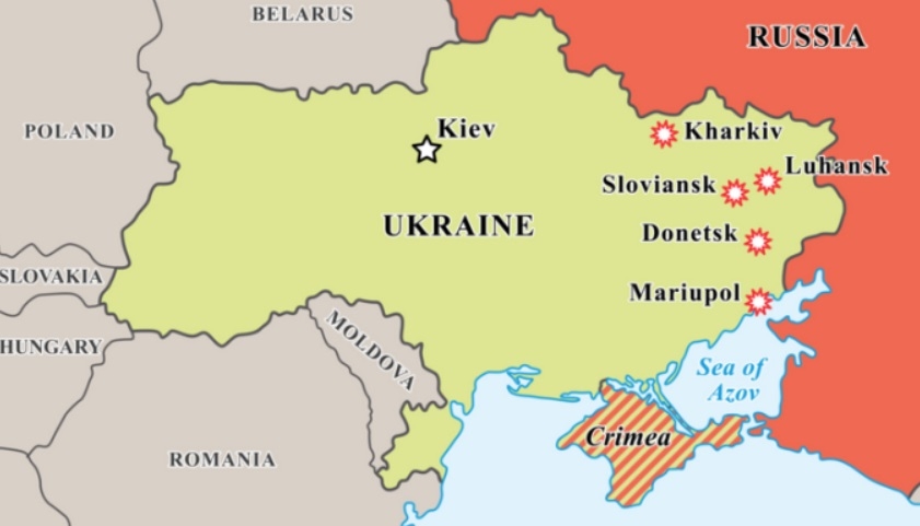 Rusia construiește gard între Ucraina şi Peninsula Crimeea