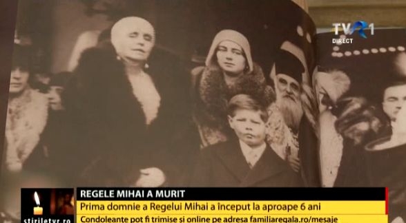 Micul Rege Mihai la Alba Iulia