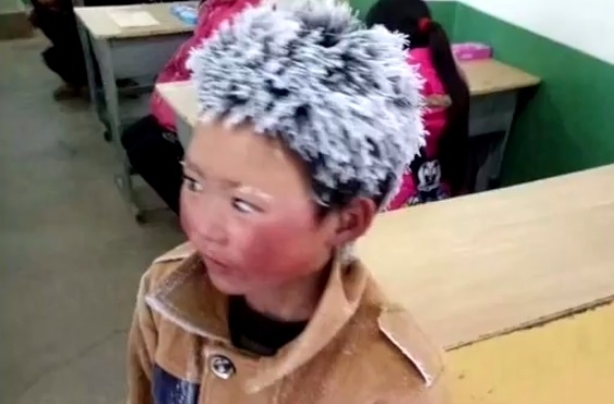 Wang Fuman „băieţelul cu părul de gheaţă”