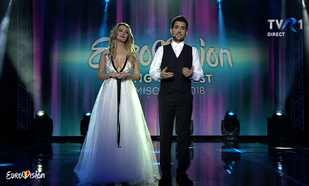 Prezentatorii Eurovision România