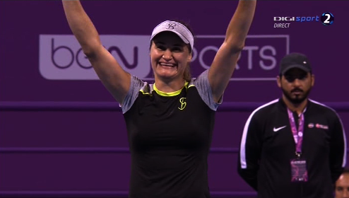 Monica Niculescu o învinge pe Maria Sharapova la Doha