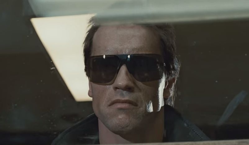 Arnold Schwarzenegger în Terminator