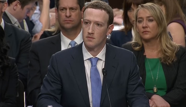 Mark Zuckerberg la audierea din Congresul SUA