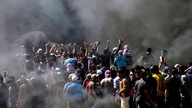 Bebeluş palestinian mort după ce a inhalat gaz lacrimogen