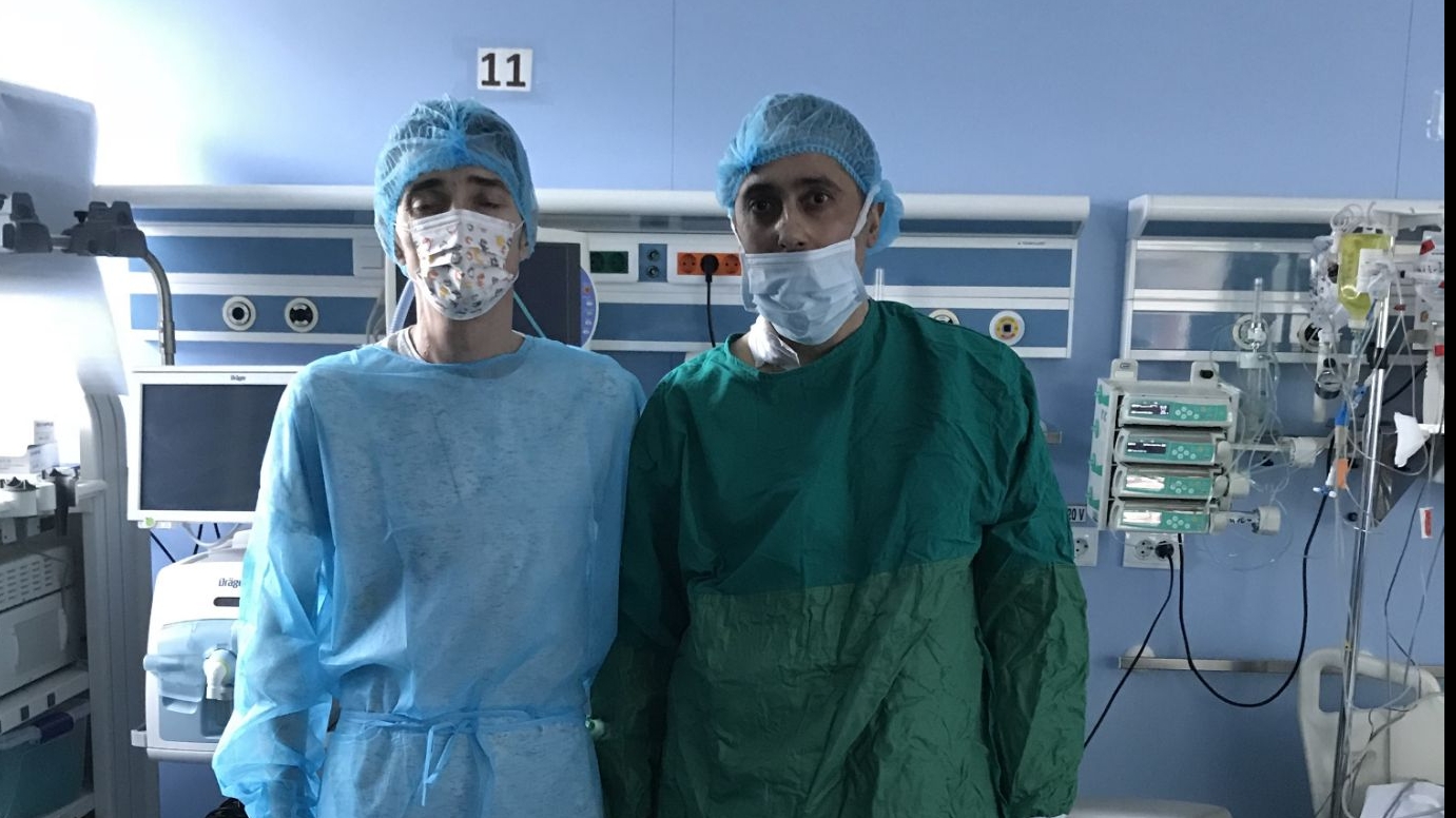 Cei doi pacienţi care au beneficiat de transplant pulmonar