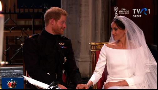 Prințul Harry are emoții în timpul ceremoniei