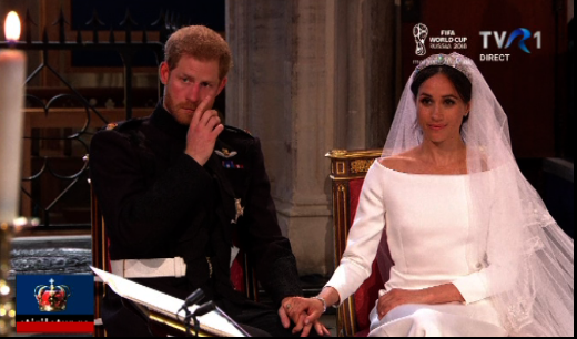 Prințul Harry are emoții în timpul ceremoniei