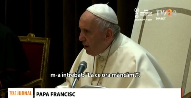 Papa Francisc s-a întâlnit cu copiii