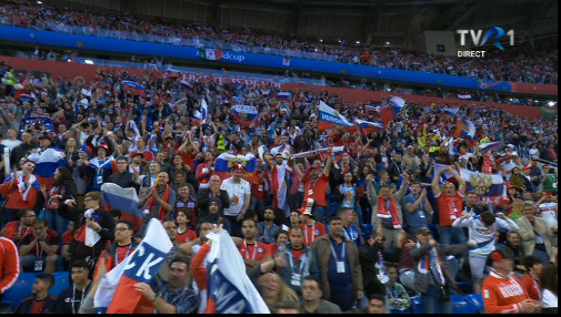 Rusia deschide scorul
