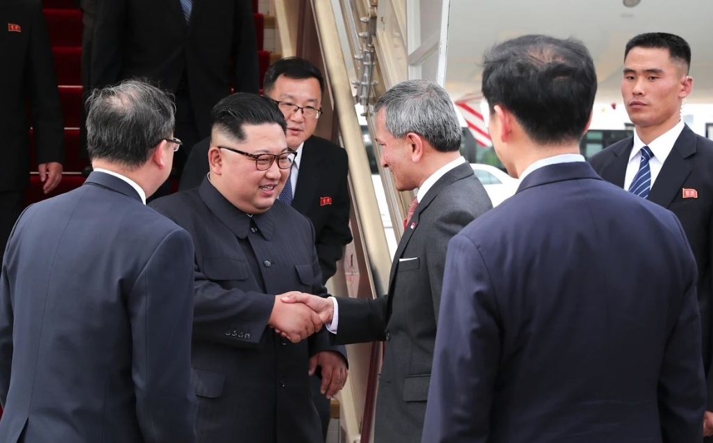 Kim Jong Un a sosit la Singapore