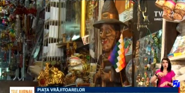 Piața Vrăjitoarelor din La Paz