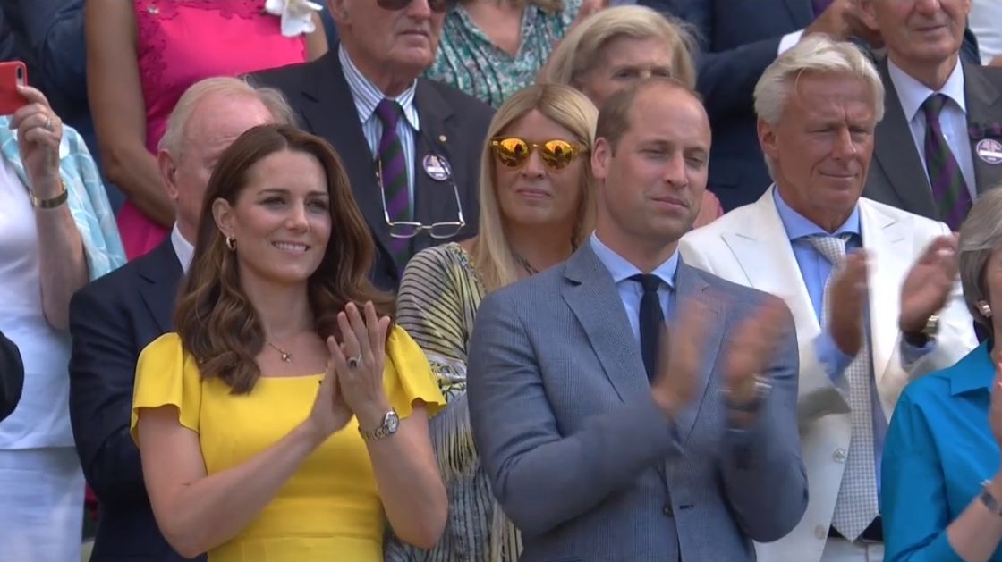 Ducesa și ducele de Cambridge prezenți la finală