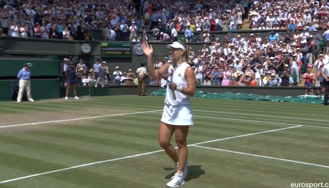 Angelique Kerber prima finalistă la Wimbledon