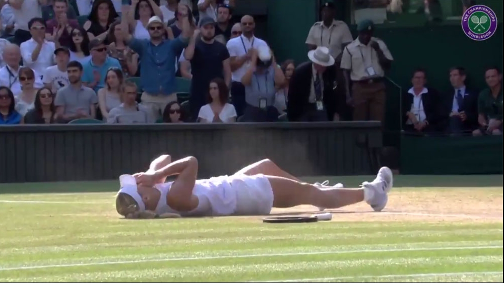 Angelique Kerber câștigătoare la Wimbledon 2018