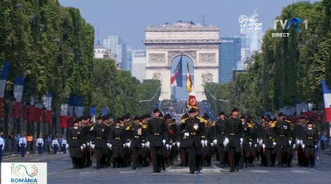 Ziua Națională a Franței marcată la Paris
