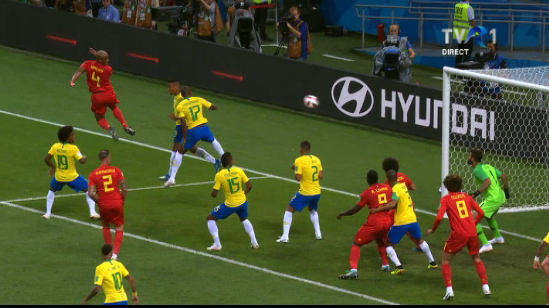 Brazilia-Belgia 0-1