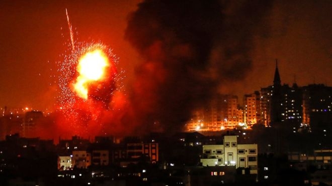 Raiduri israeliene în Fâșia Gaza