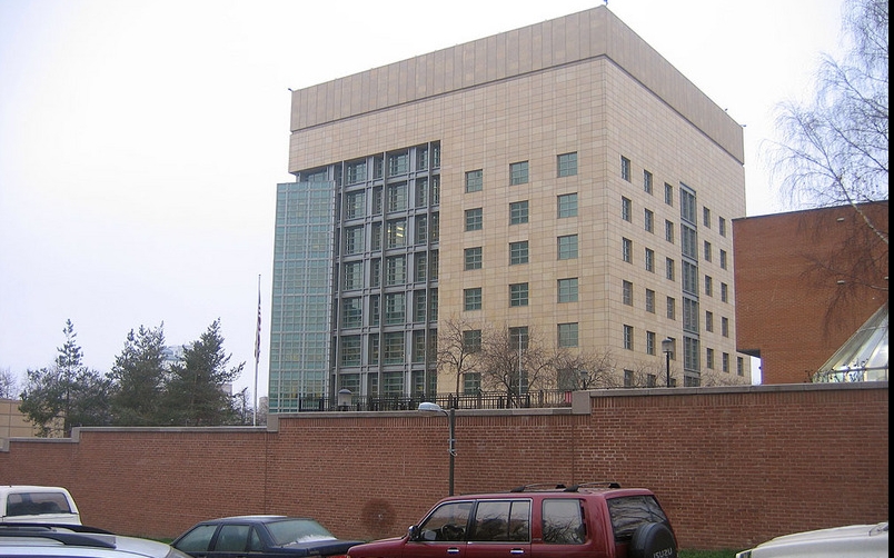 Sediul Ambasadei SUA la Moscova