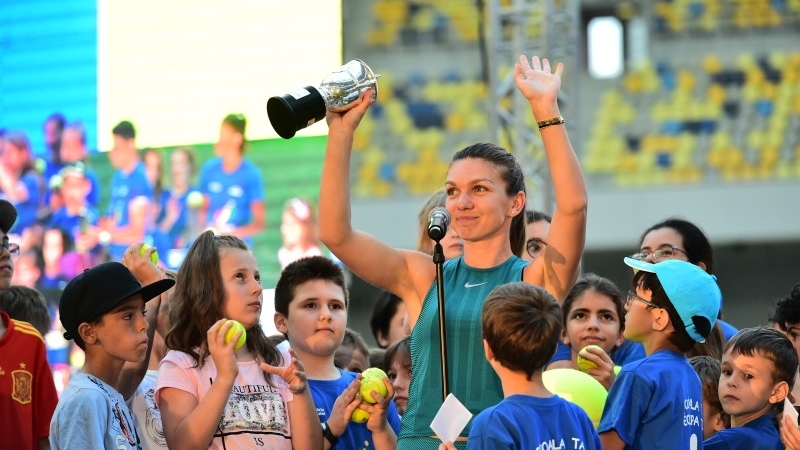 Simona Halep la Arena Națională iunie 2018