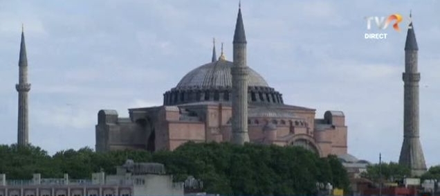 Catedrala Sfânta Sofia din Istanbul redevine moschee