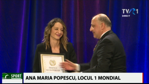 Ana Maria Popescu locul 1 mondial