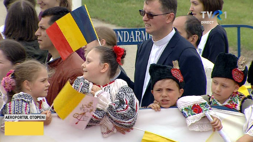 Vizita Papei în România