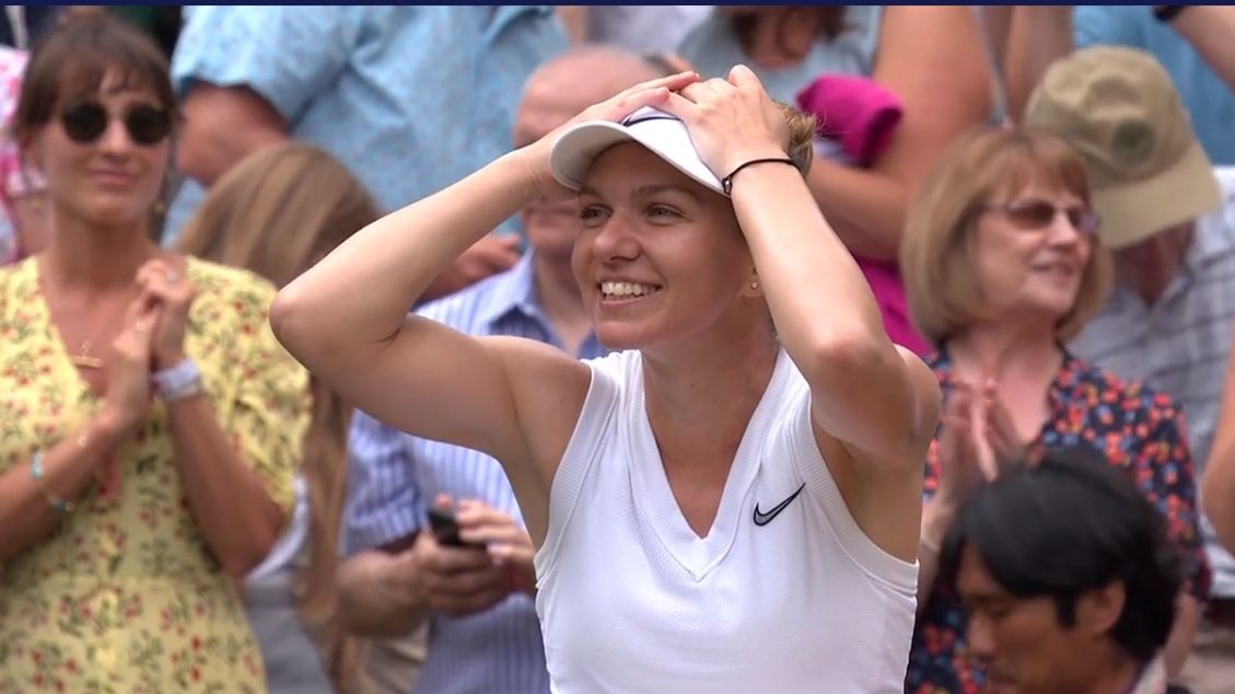 Simona Halep câștigă titlul la Wimbledon